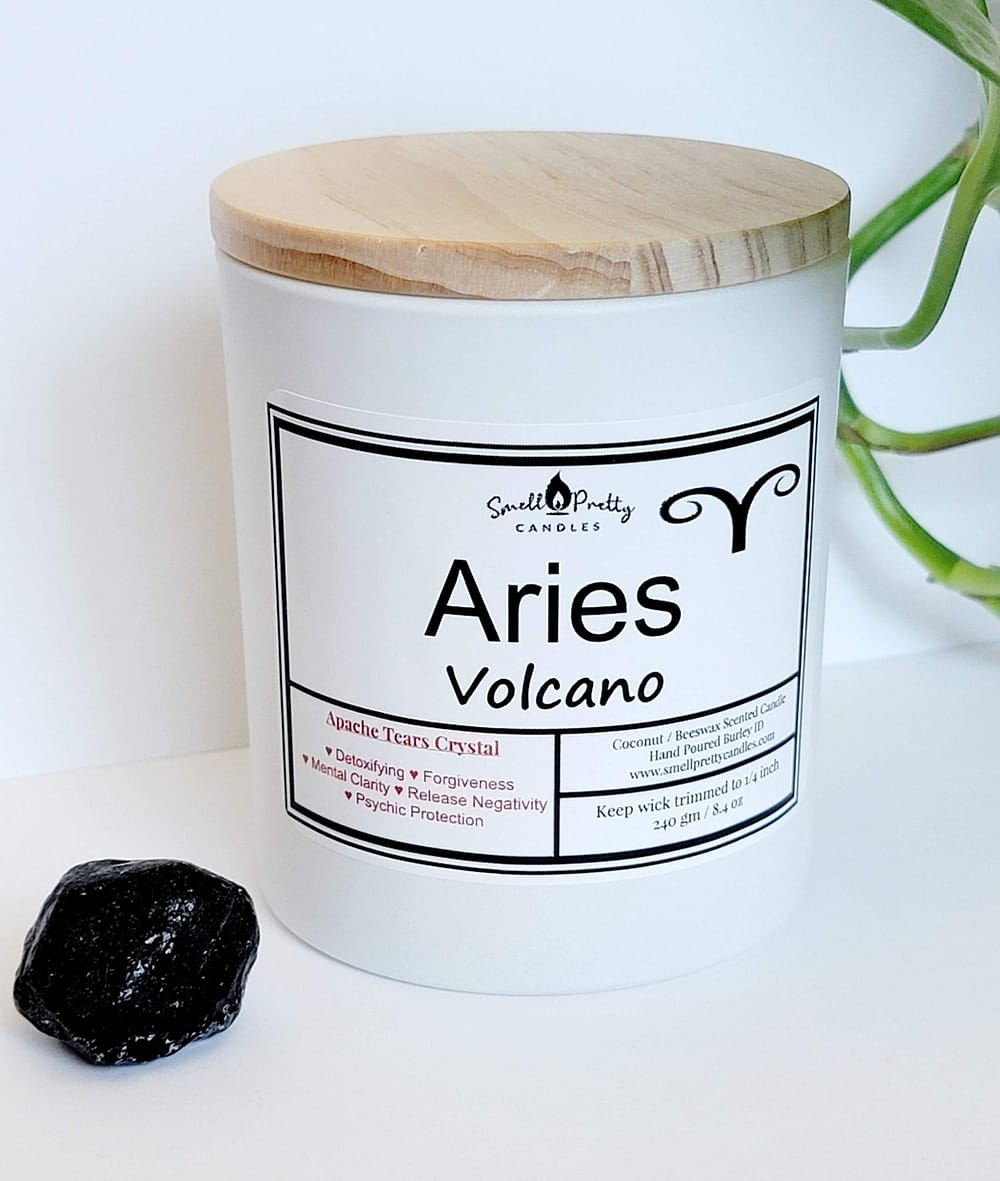 Aries Candle Smell Pretty Candles