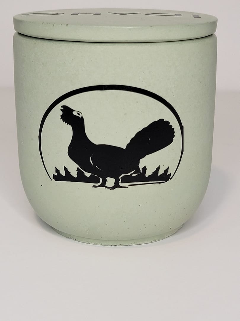 Burley Idaho Cement Candle - Sage - Image 2